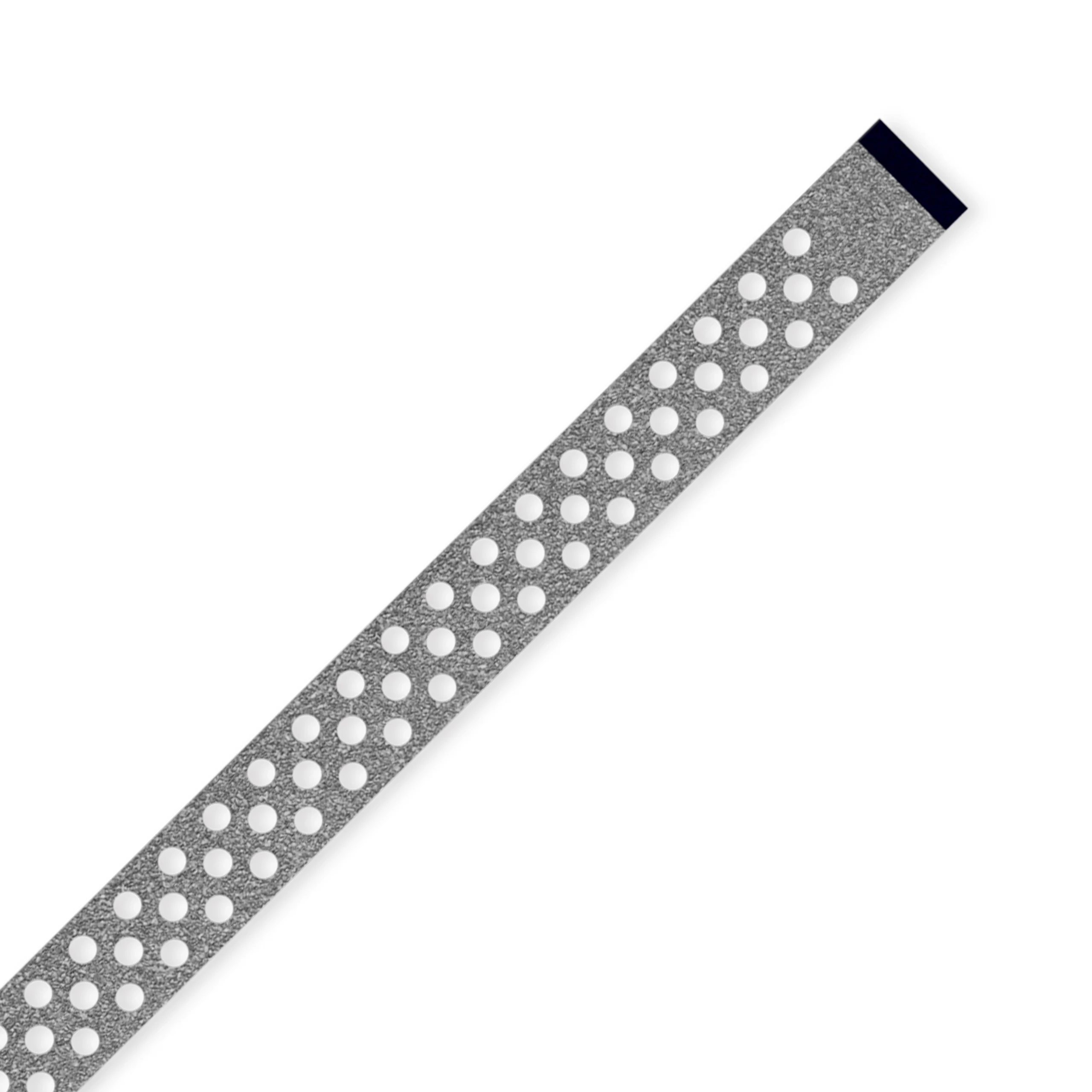 Tira de aço diamantada perfurada 4,0mm – c/6 (media)
