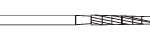 BROCA CARBIDE LINDEMANN CROSS CUT – CX C/10